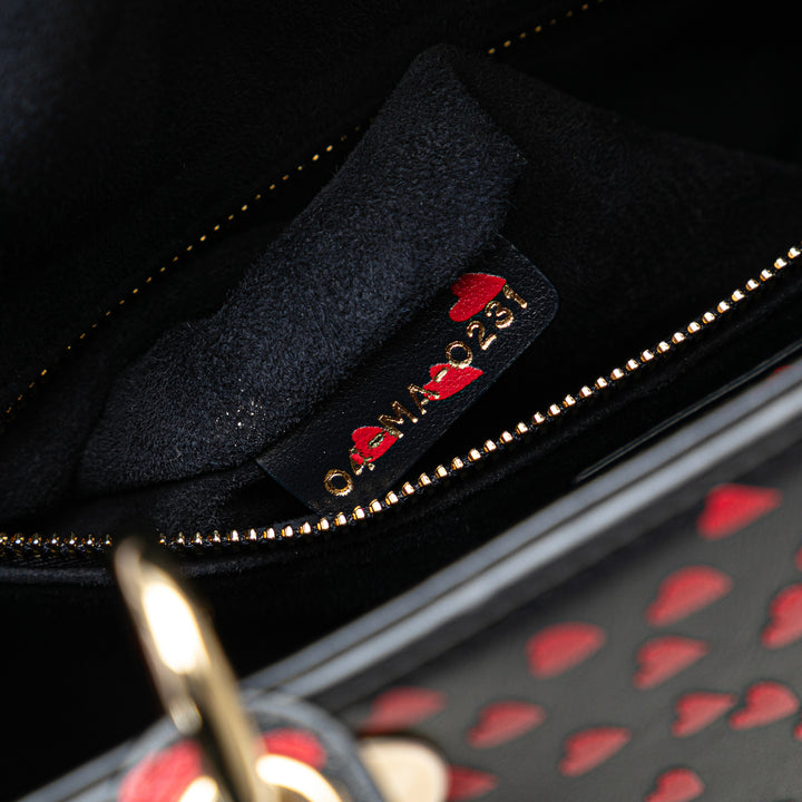 Medium Calfskin I Love Paris Lady Dior Blue - Gaby Paris