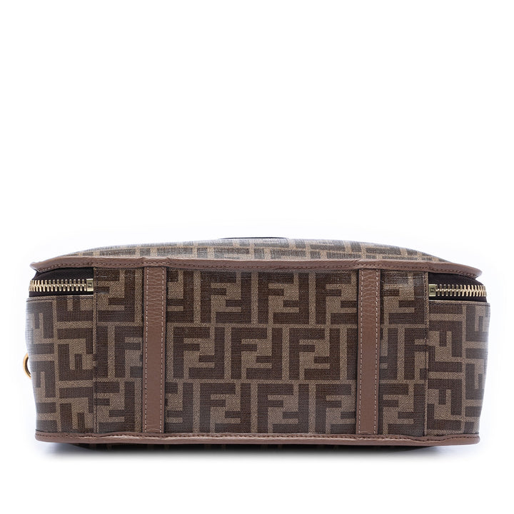 Fendi Zucca Coated Toile Karligraphy Sac de voyage