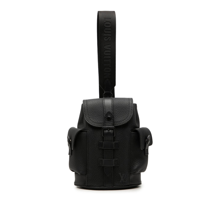 Louis Vuitton Christopher XS taurillon Noir – vue principale – GABY PARIS