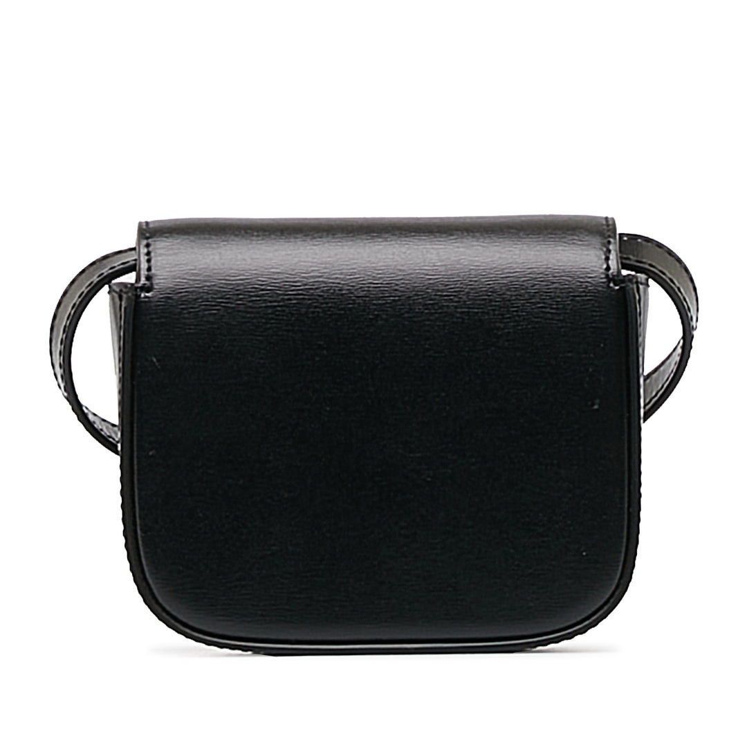 Mini Triomphe Crossbody Bag Black - Gaby Paris