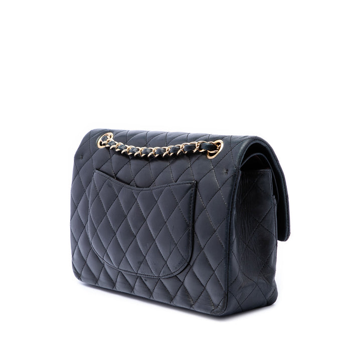 Chanel Medium Classic Cuir d’agneau Double rabat