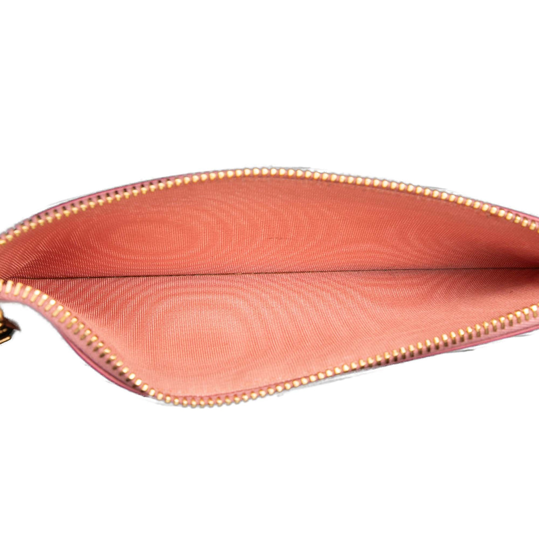 Miu Miu Soft Veau Bow Bifold Portefeuille long