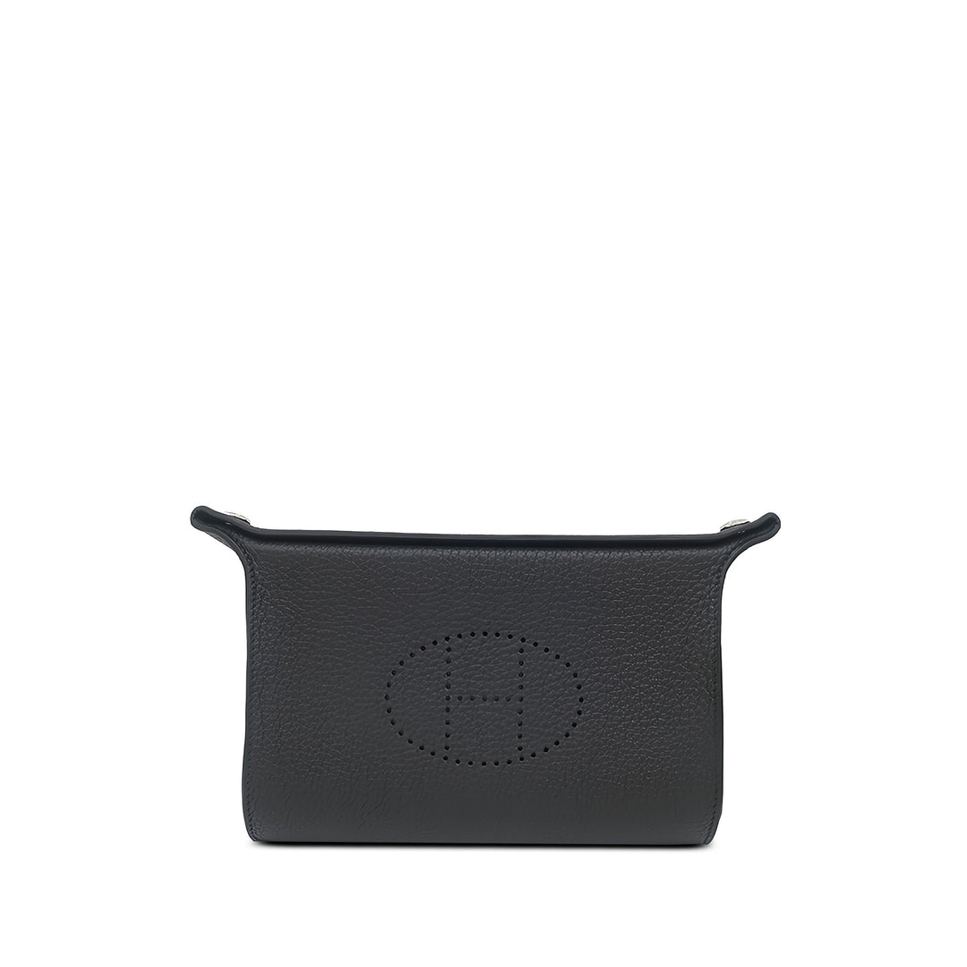 Hermès Videpoches Togo Noir – vue principale – GABY PARIS