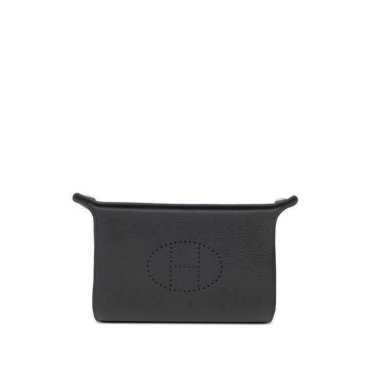Hermès Videpoches Togo Noir – vue principale – GABY PARIS