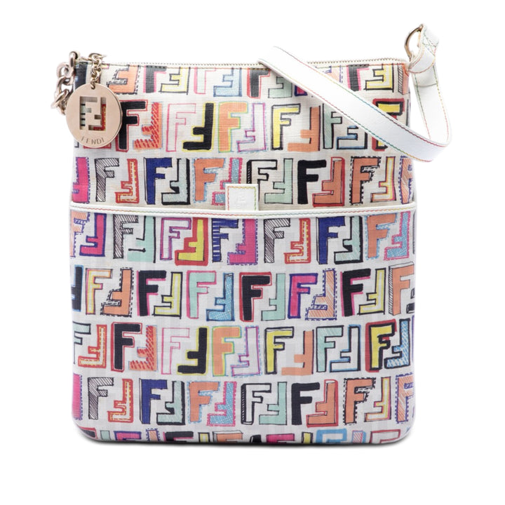 Fendi Multicolor Zucca Spalmati Forever Sac Multi Tissu