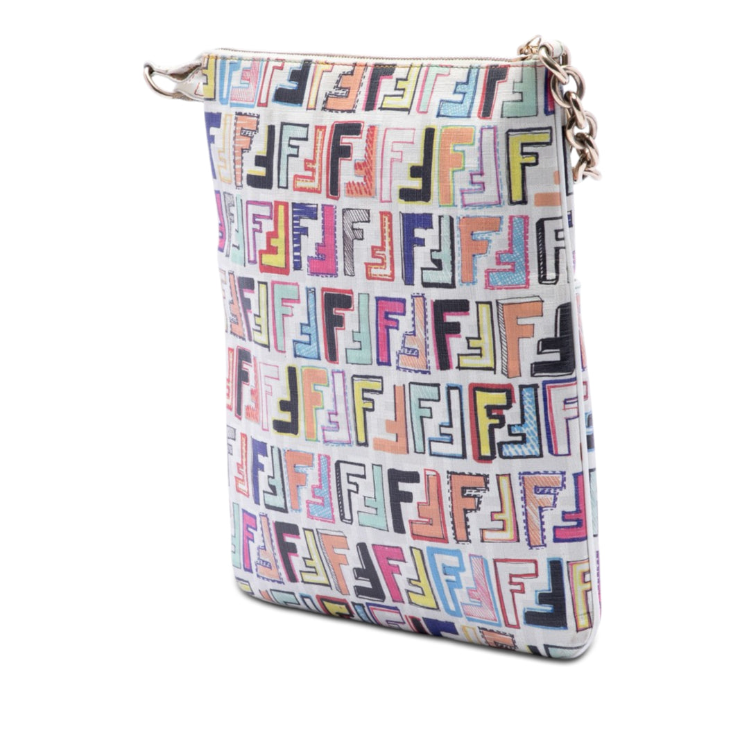 Fendi Multicolor Zucca Spalmati Forever Sac Multi Tissu