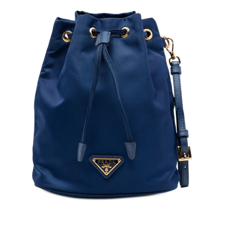 Prada Re-Nylon Drawstring Pochette