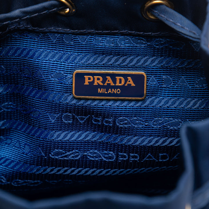 Prada Re-Nylon Drawstring Pochette