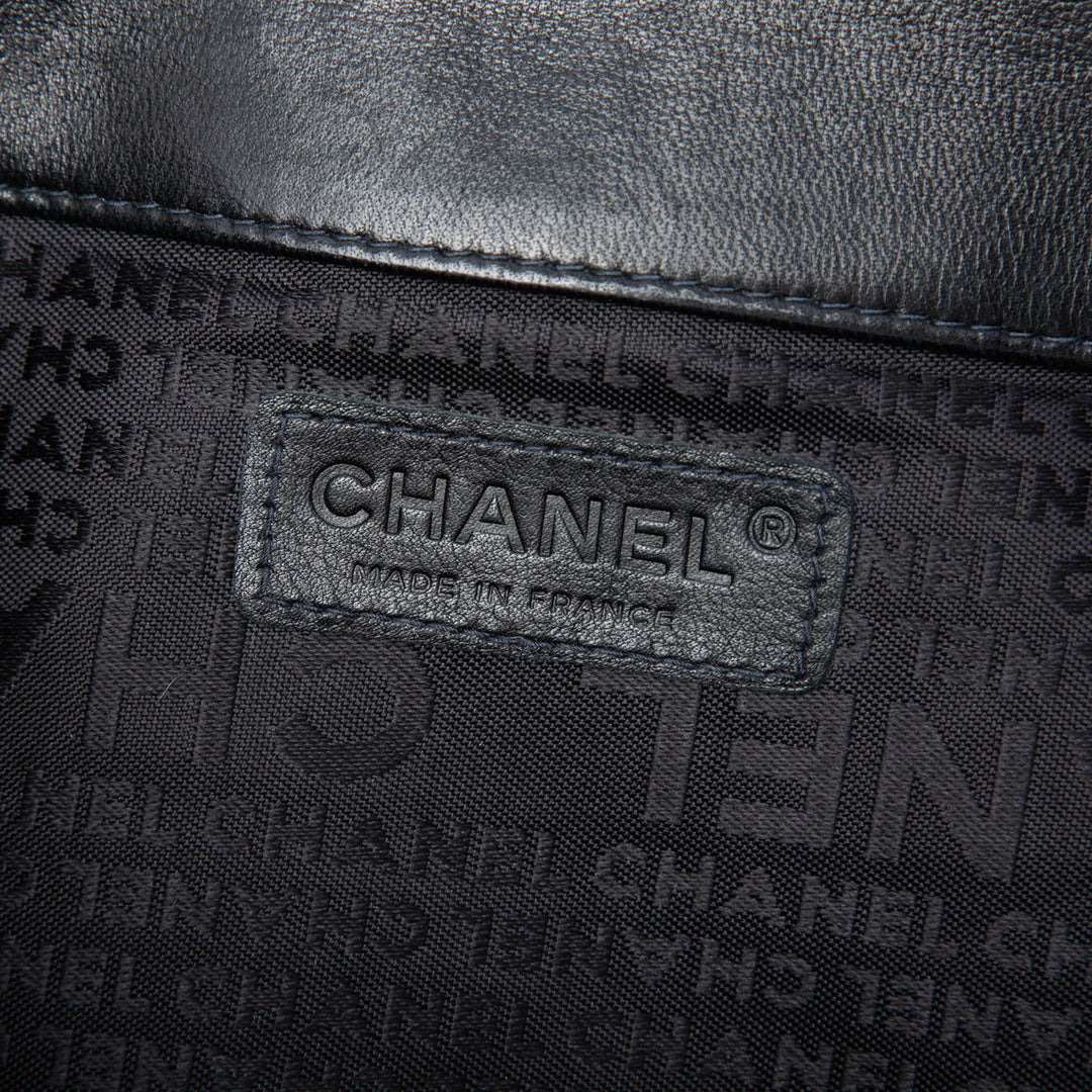 Chanel Cuir d’agneau Giant Mademoiselle Turnlock à rabat