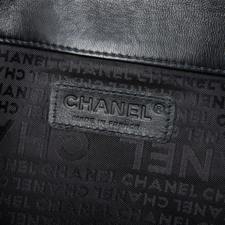 Chanel Cuir d’agneau Giant Mademoiselle Turnlock à rabat