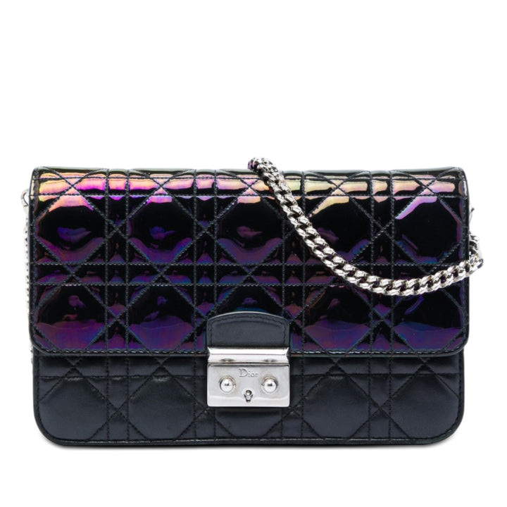 Cannage Miss Dior Promenade Sac Cuir d'agneau Noir