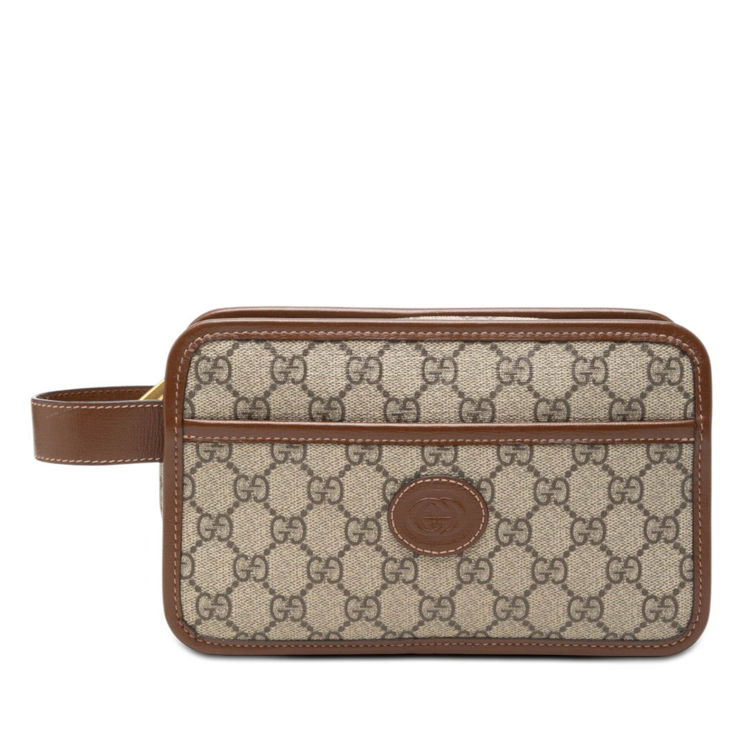 Gucci GG Supreme Interlocking G Pochette
