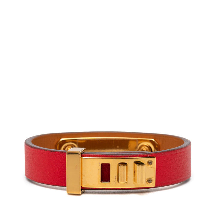 Hermès Narrow Swift As de Coeur Bracelet