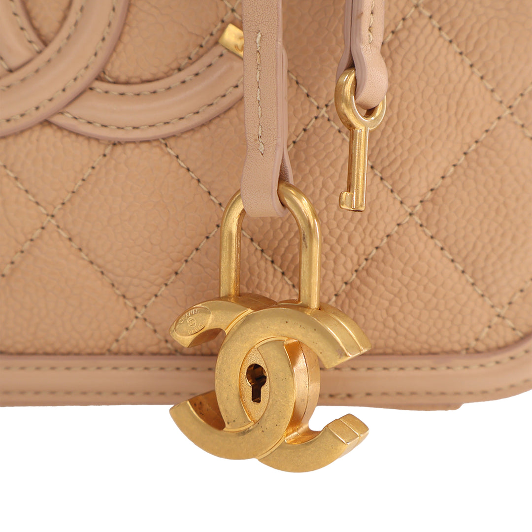 Chanel Medium Caviar CC Filigree Vanity