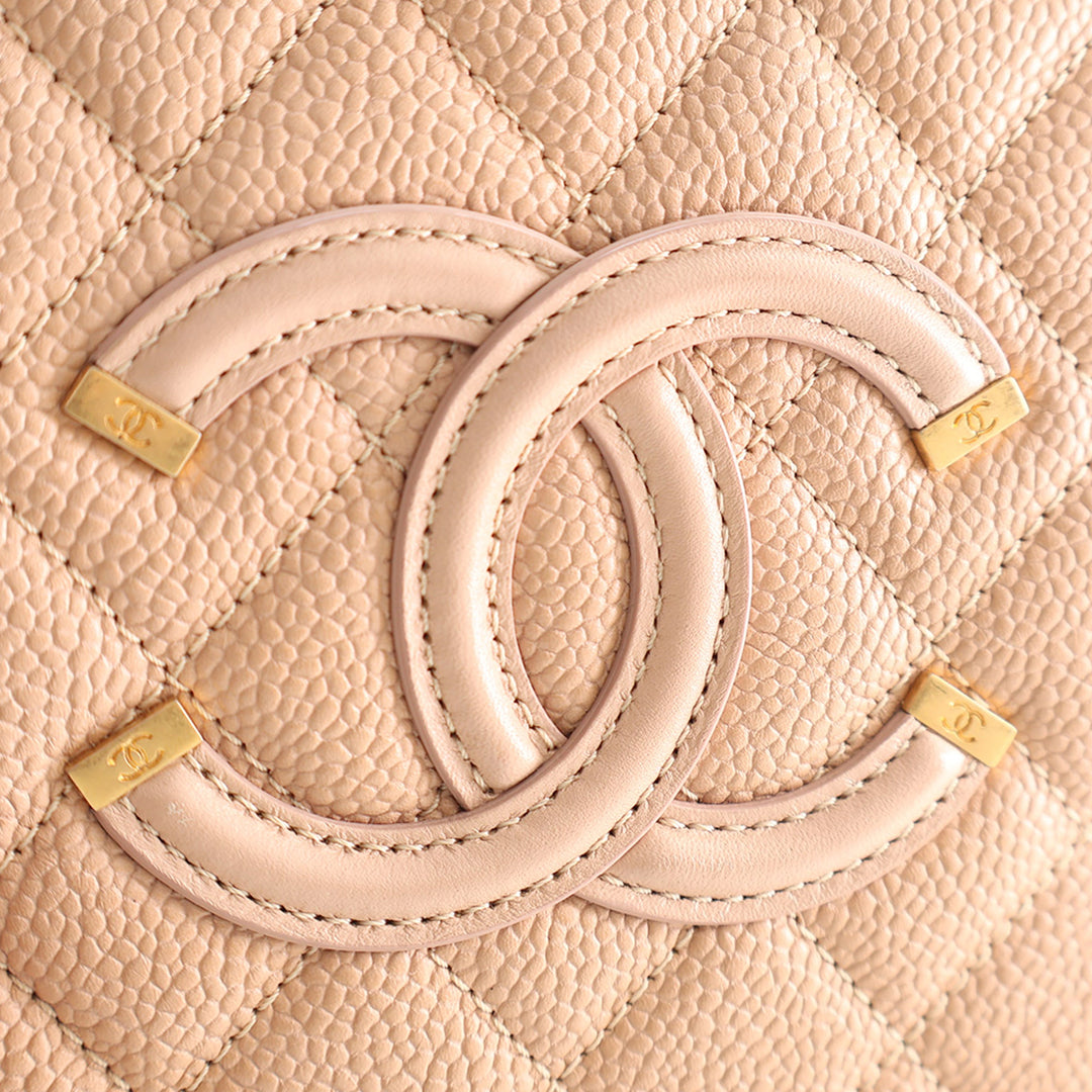 Chanel Medium Caviar CC Filigree Vanity