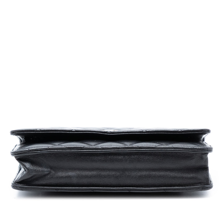 Chanel CC Matelassé Cuir d’agneau Wallet on Chain