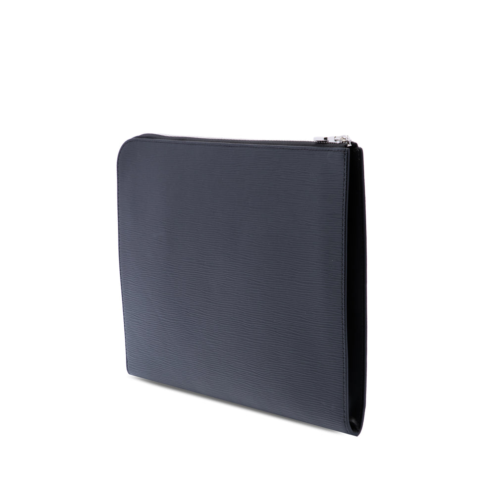 Louis Vuitton Initials Circle Pochette Jour GM Épi Noir – vue 2 – GABY PARIS