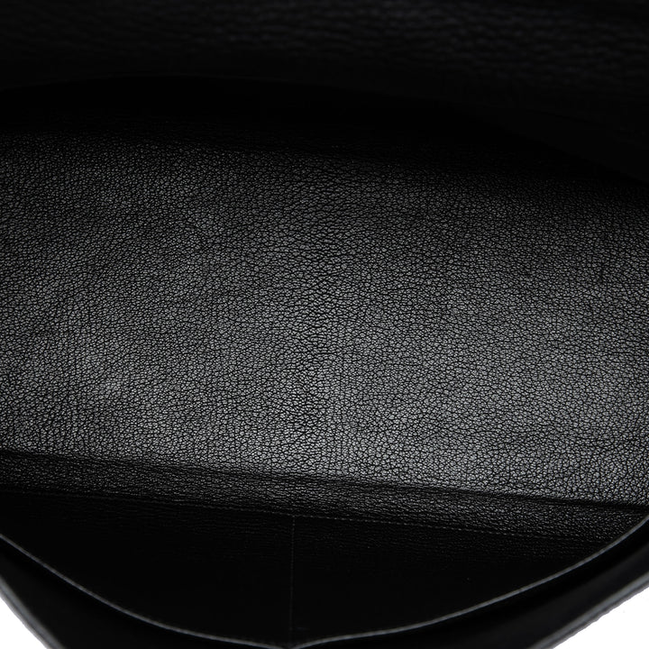 Hermès Sac à main Kelly II Retourne 35 Clémence Noir – vue 4 – GABY PARIS