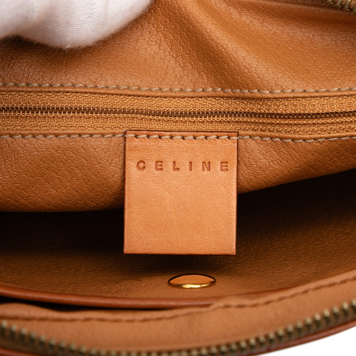 Celine Macadam Coated Toile Pochette
