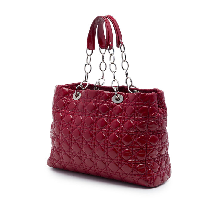 Dior Cannage Lady Dior Souple Cabas Grand Cuir