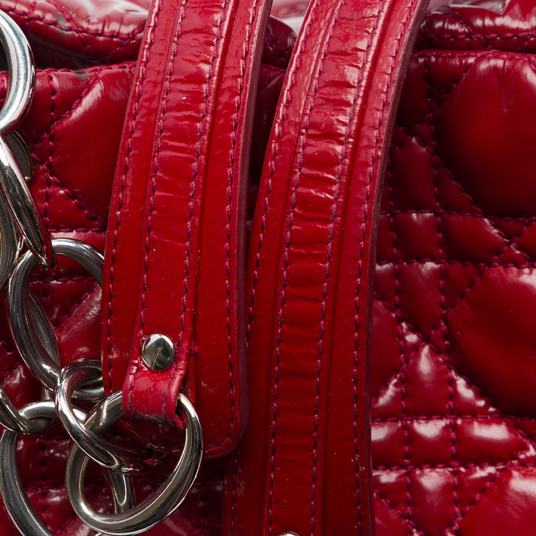Dior Cannage Lady Dior Souple Cabas Grand Cuir