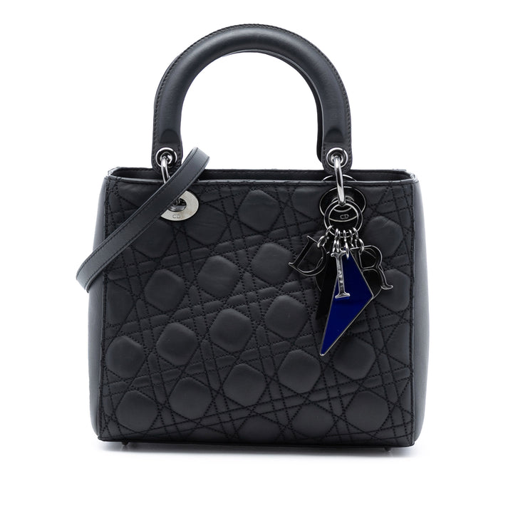 Dior Anselm Reyle Medium Cuir d’agneau Cannage Lady Dior