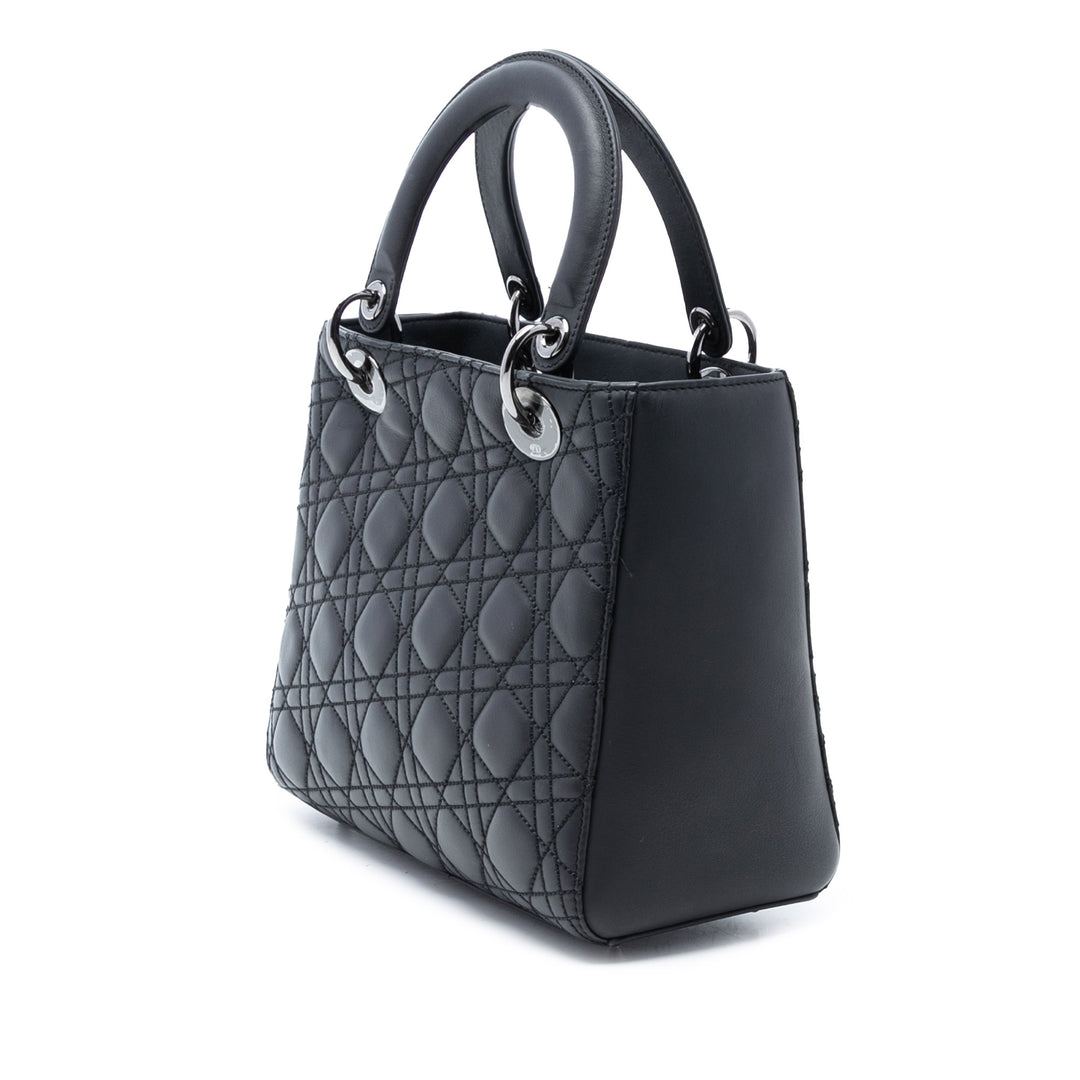 Dior Anselm Reyle Medium Cuir d’agneau Cannage Lady Dior
