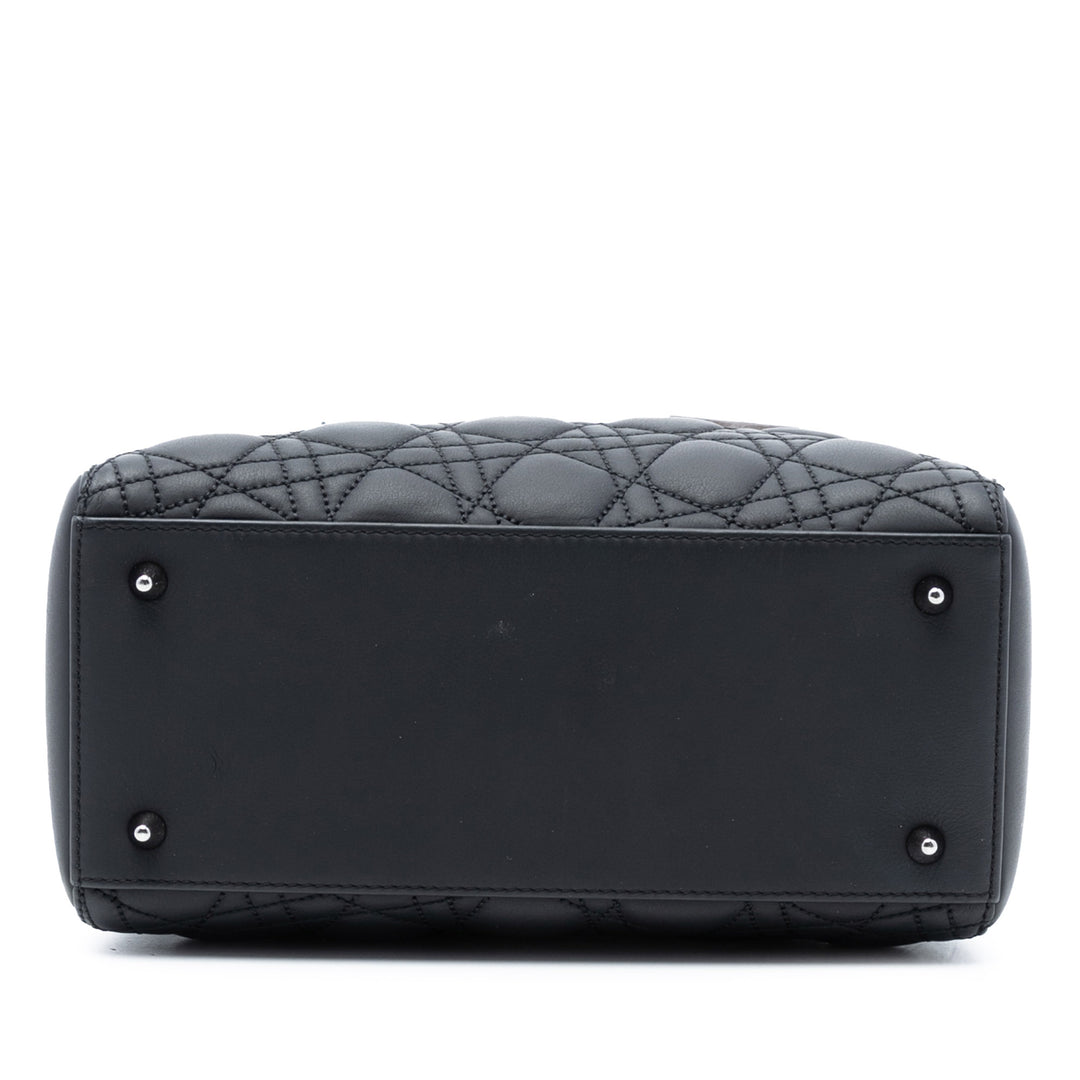 Dior Anselm Reyle Medium Cuir d’agneau Cannage Lady Dior