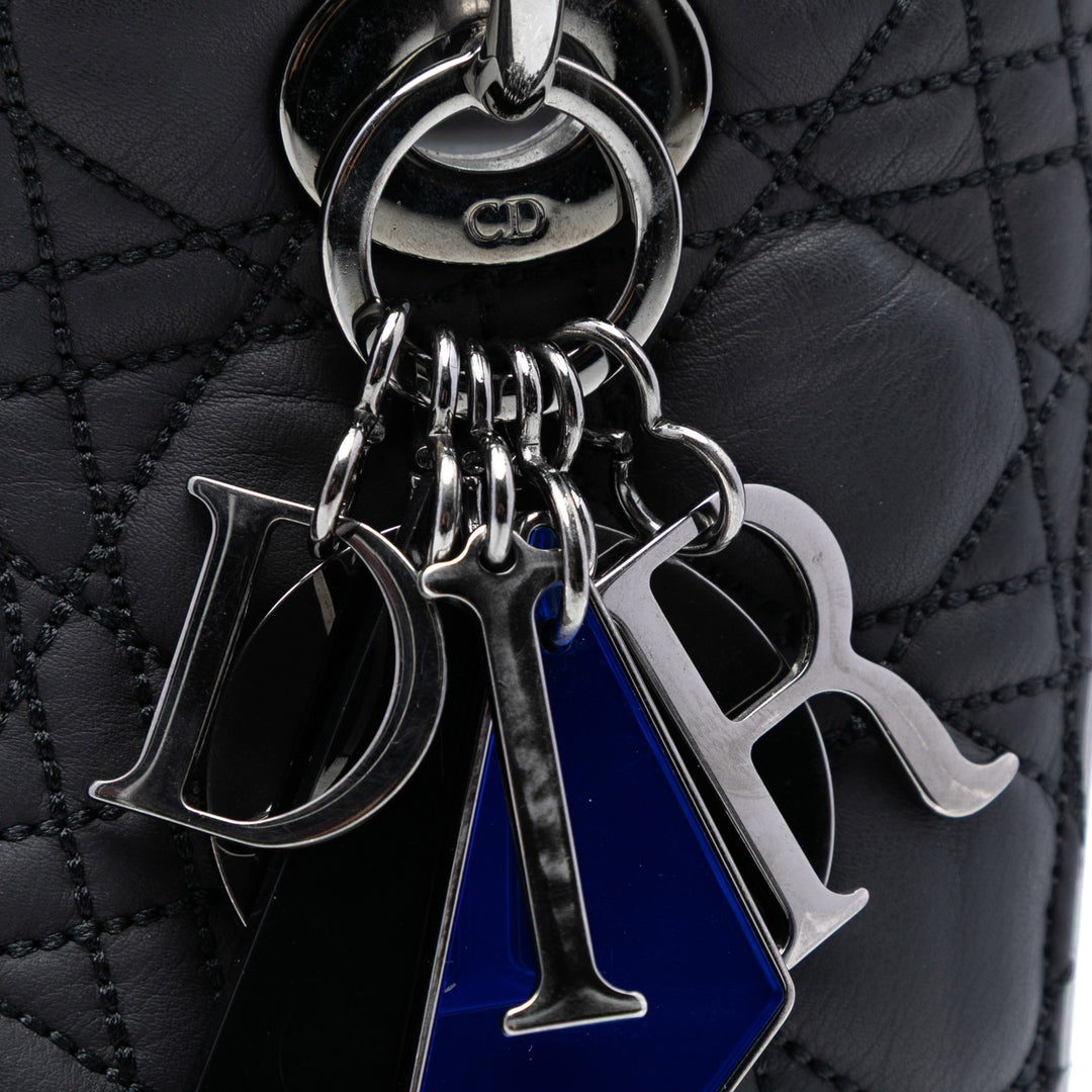 Dior Anselm Reyle Medium Cuir d’agneau Cannage Lady Dior