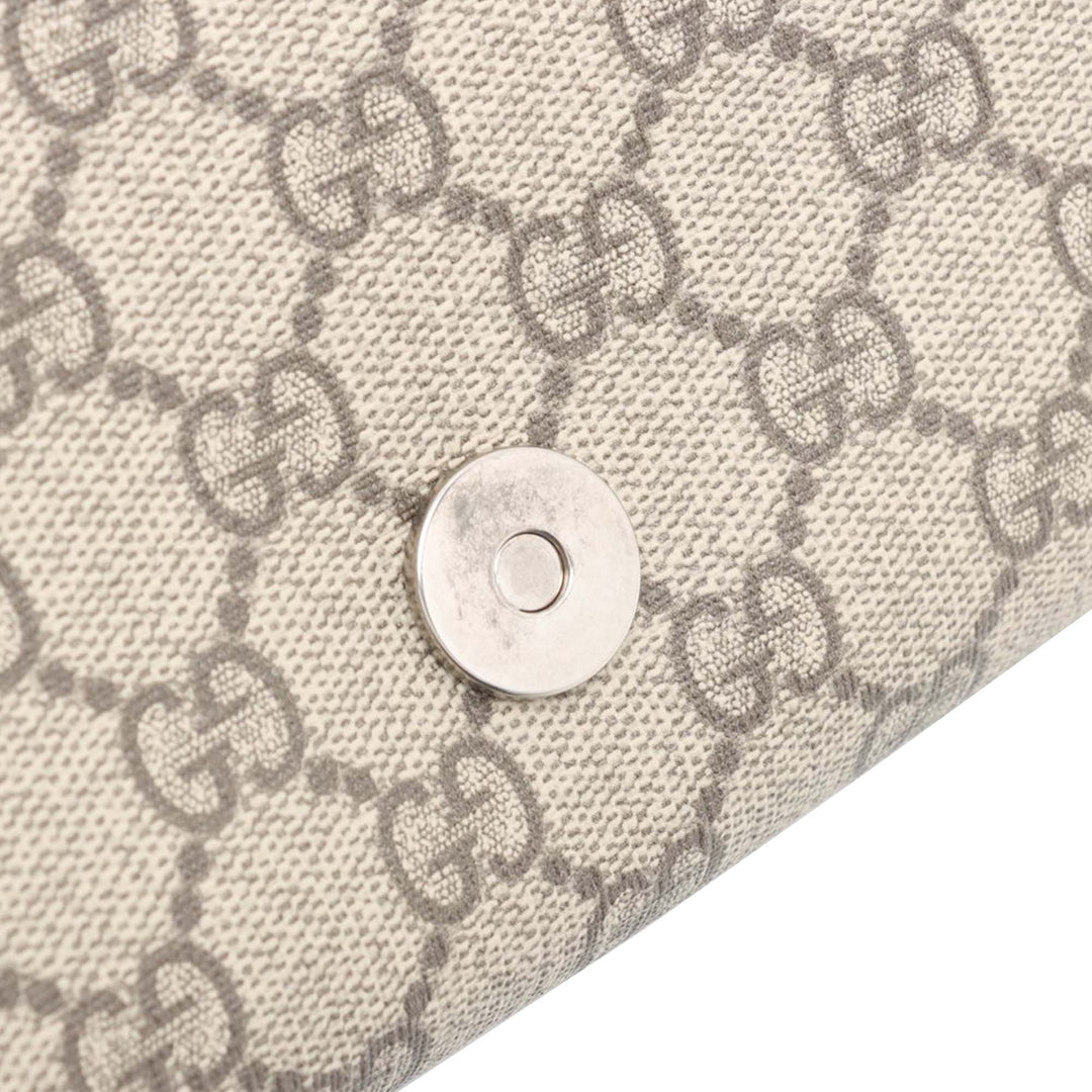 Gucci GG Supreme Web à rabat Messenger Sac