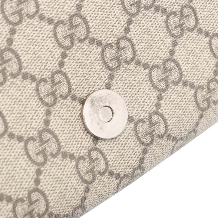 Gucci GG Supreme Web à rabat Messenger Sac