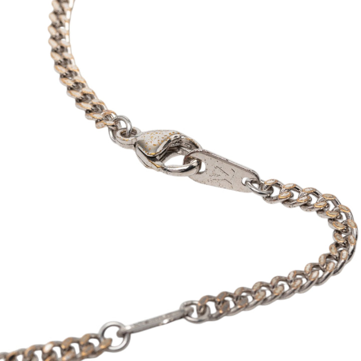 Louis Vuitton Brass Monogram Trunk Pendant Collier