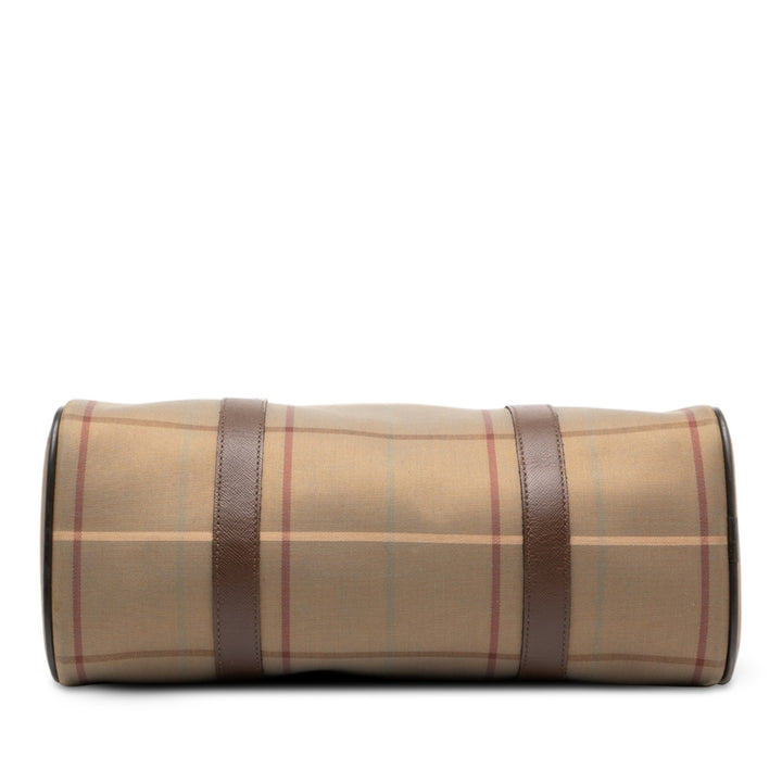Burberry Vintage Check Sac Marron – vue 3 – GABY PARIS