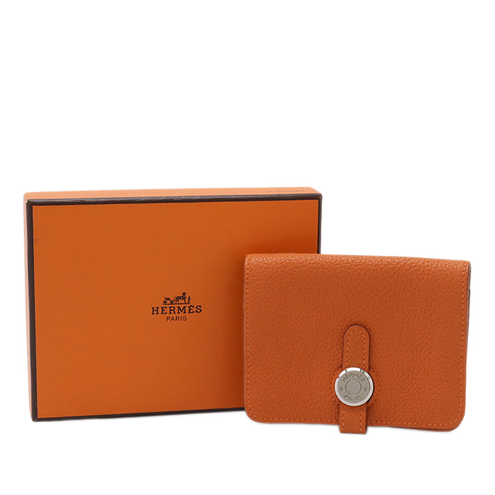 Hermès Dogon Porte-cartes Cuir Togo