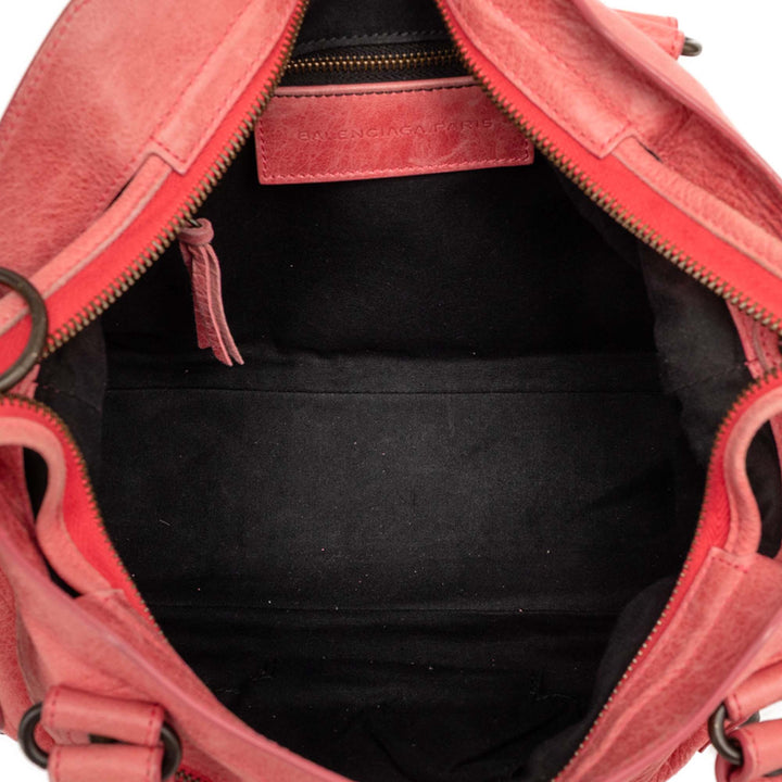 Balenciaga Cuir d’agneau Motocross Classic Town Sac
