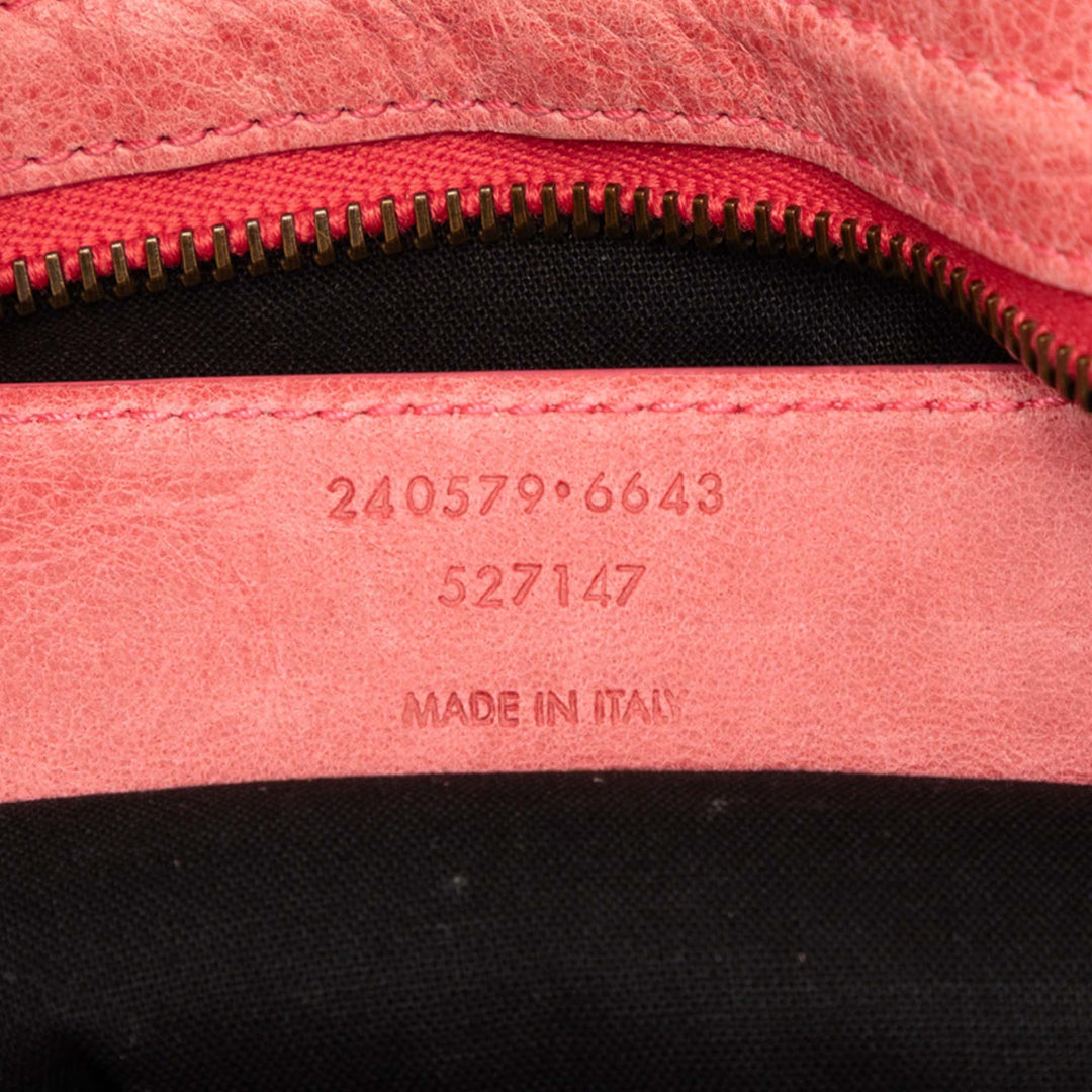 Balenciaga Cuir d’agneau Motocross Classic Town Sac