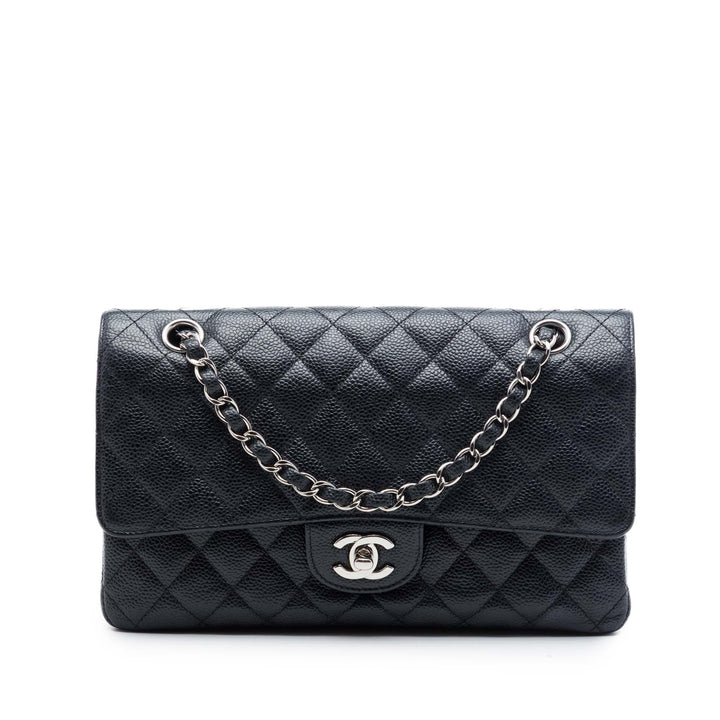 Chanel Medium Classic Caviar Double rabat
