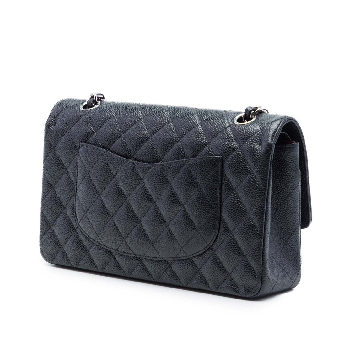 Chanel Medium Classic Caviar Double rabat