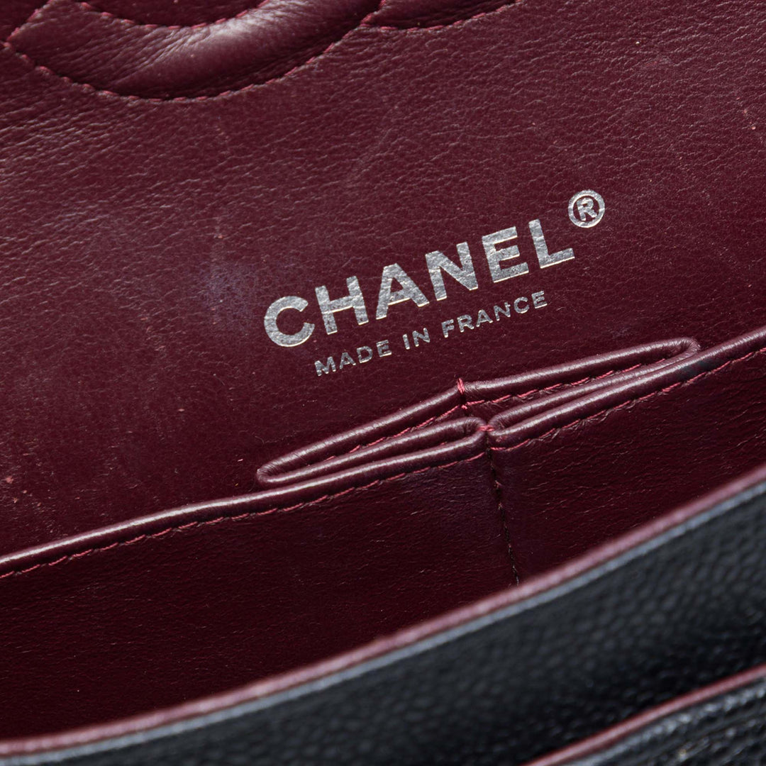 Chanel Medium Classic Caviar Double rabat