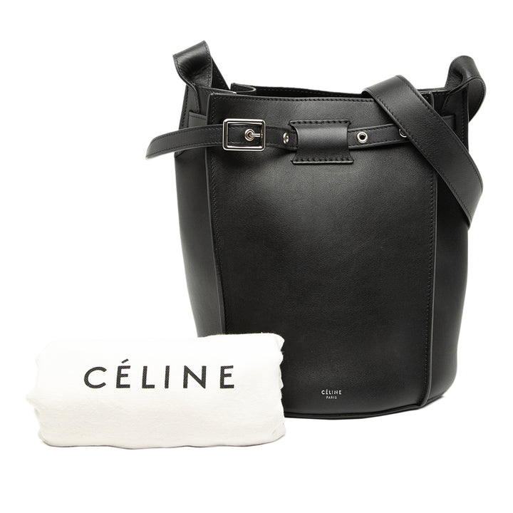 Celine Nano Cuir Big Sac Bucket Sac porté croisé – GABY PARIS Authentique