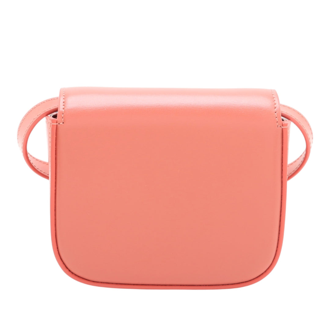 Celine Sac bandoulière Claude Mini Cuir de veau Rose – vue 2 – GABY PARIS