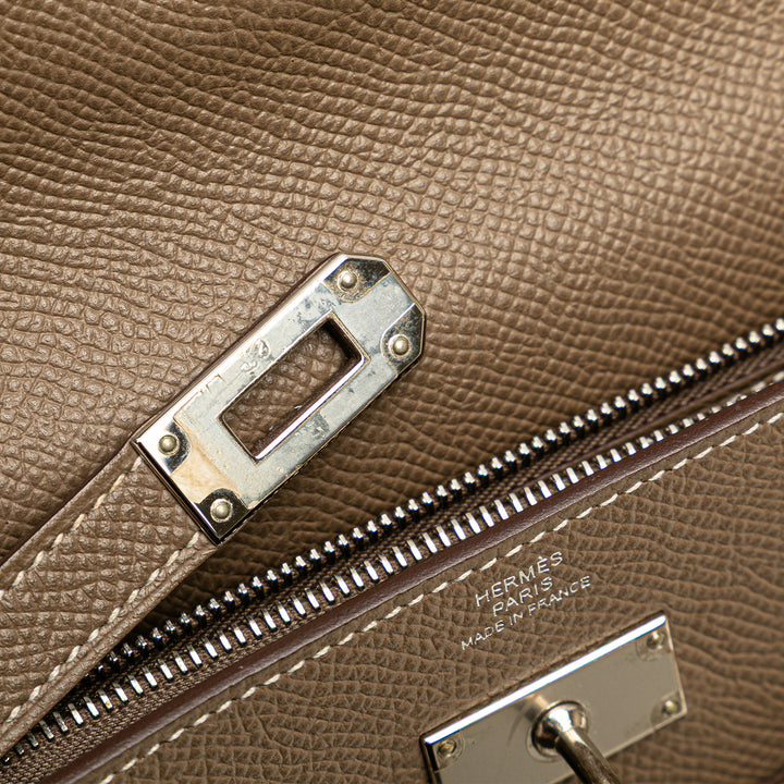 Hermès Epsom Kelly Longue Wallet Marron