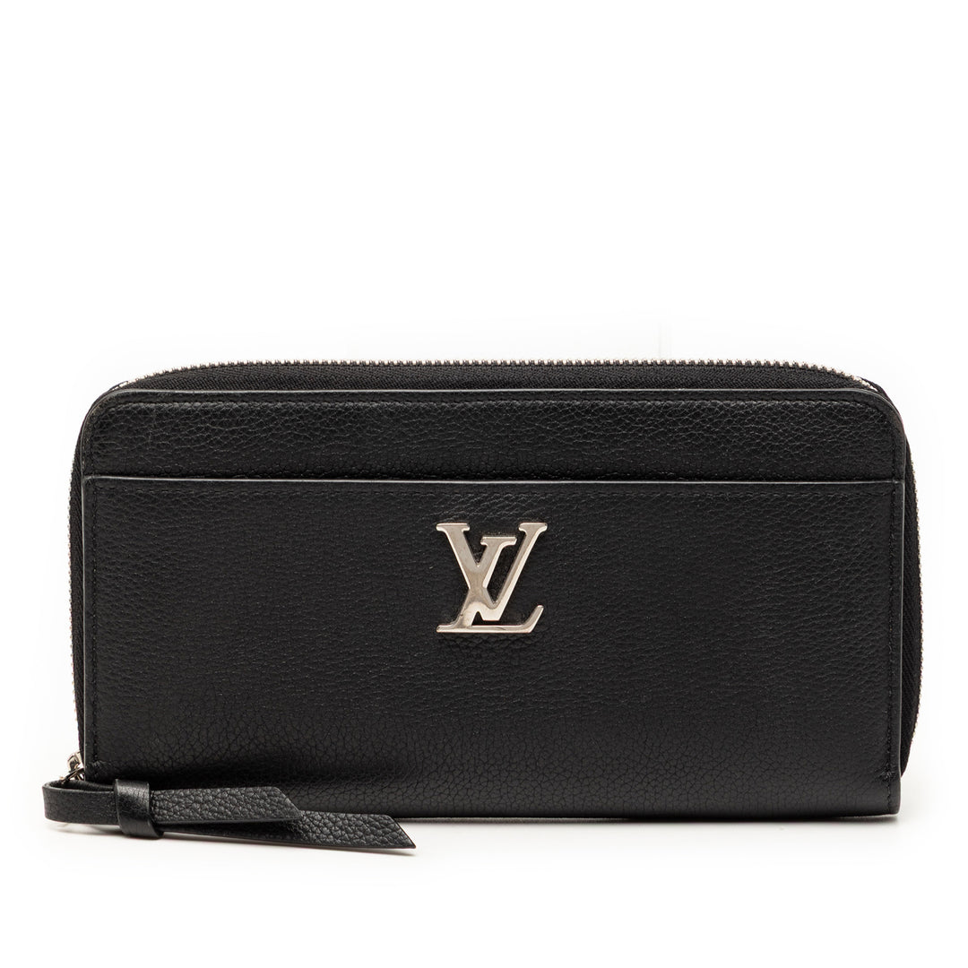 Louis Vuitton Cuir Lockme Zippy Portefeuille