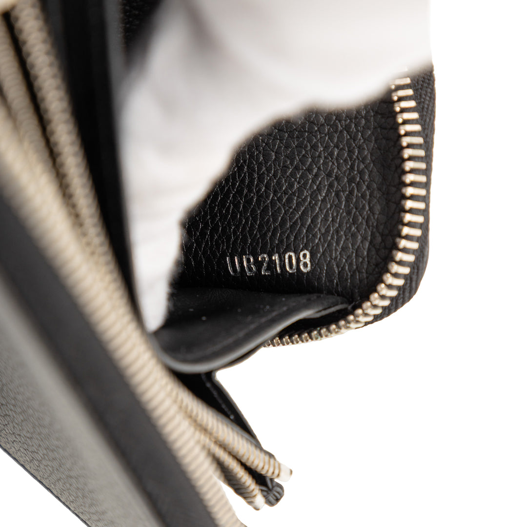 Louis Vuitton Cuir Lockme Zippy Portefeuille