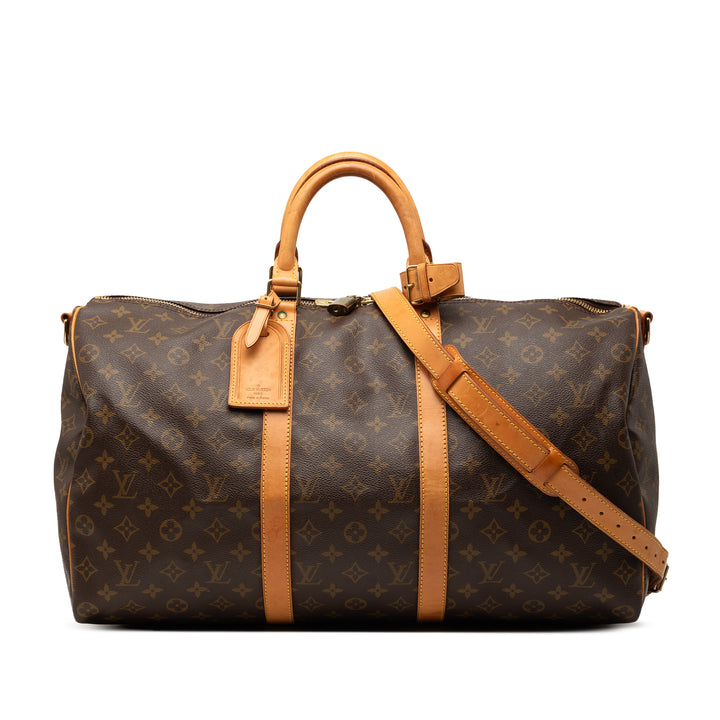 Louis Vuitton Monogram Keepall Bandouliere 50