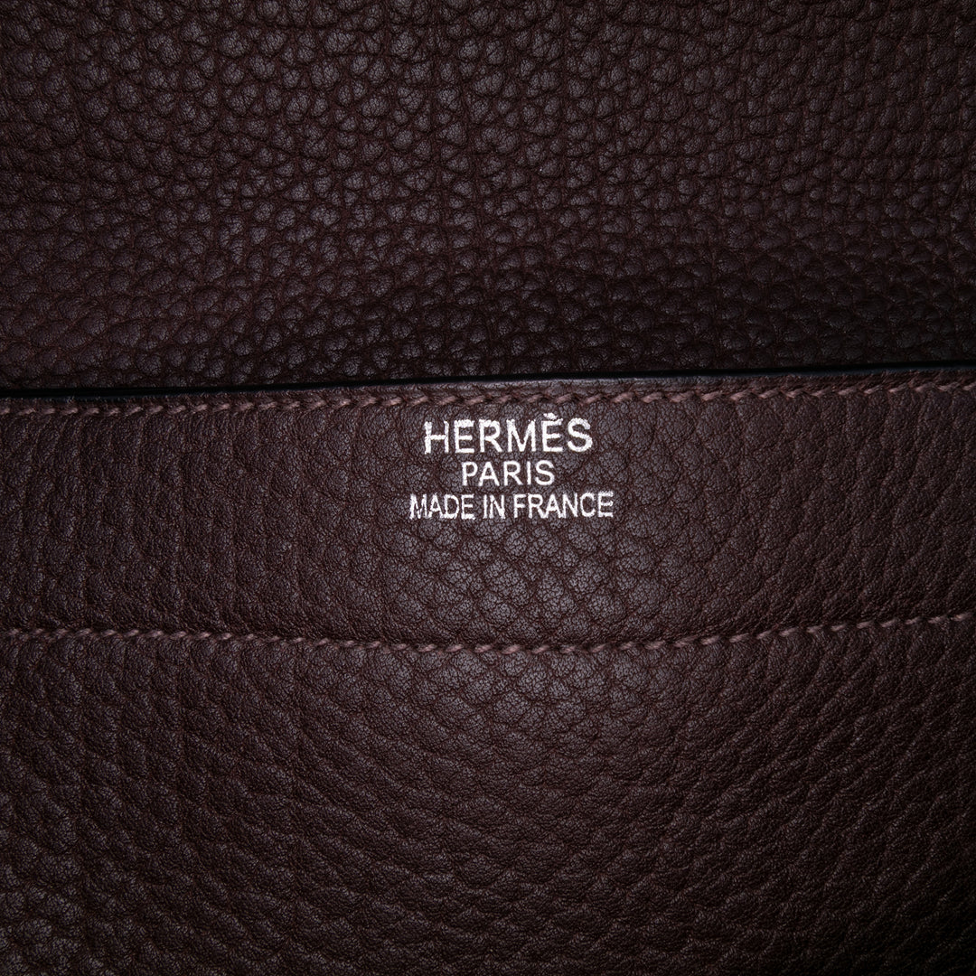 Hermès Togo Sac a Depeches 41 Marron