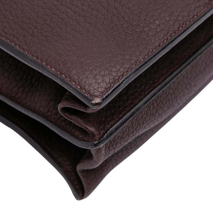 Hermès Togo Sac a Depeches 41 Marron