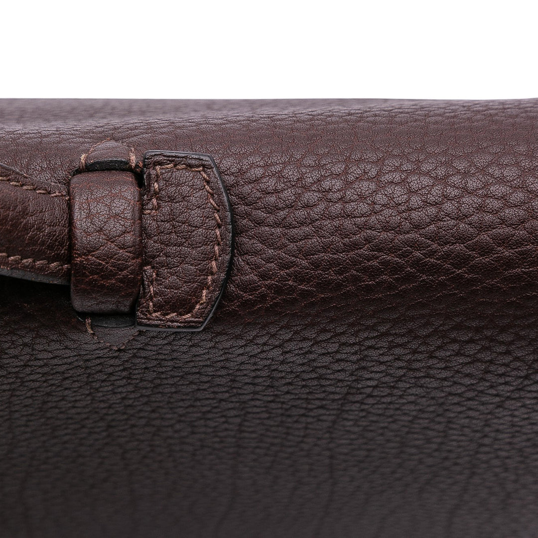 Hermès Togo Sac a Depeches 41 Marron