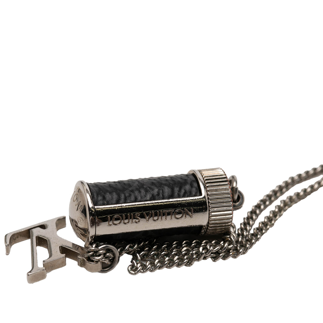 Louis Vuitton Brass Monogram Eclipse Charms Collier