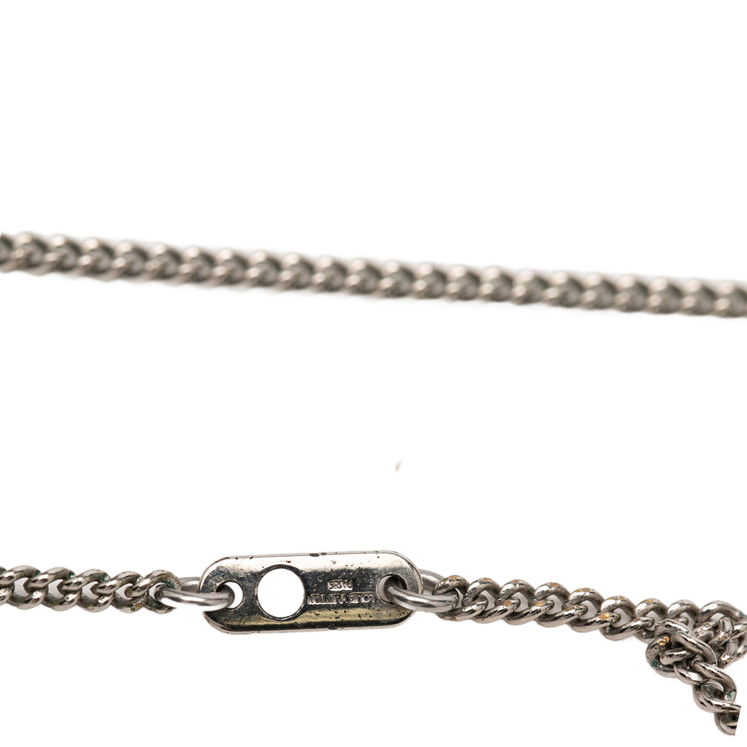 Louis Vuitton Brass Monogram Eclipse Charms Collier